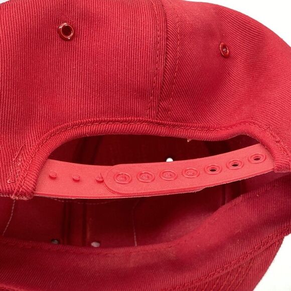 Vintage K-Brand DS Dairyland Seed Snapback Trucker Hat Red USA Made (H5) - Picture 10 of 11